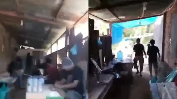 Emak-emak Berani di Aek Kanopan Geruduk Barak Diduga Sarang Narkoba, Video Viral Picu Penggerebekan Polisi