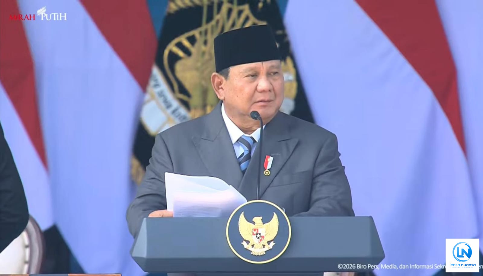 Presiden Prabowo: Hukum Harus Melindungi Rakyat, Tidak Tajam ke Bawah Tumpul ke Atas