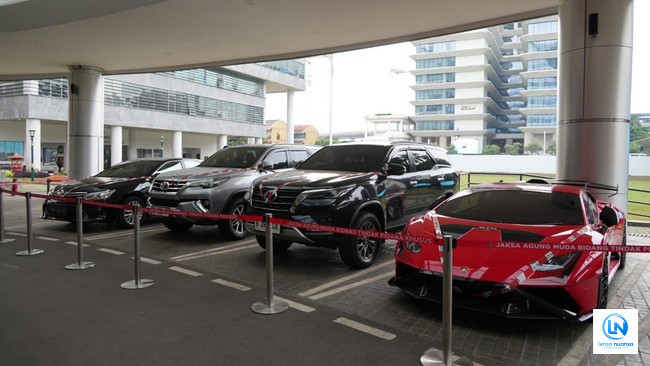 Kejagung Sita Lamborghini Huracan 2022 Tersembunyi di Gang, Kunci Dibuang ke Parit