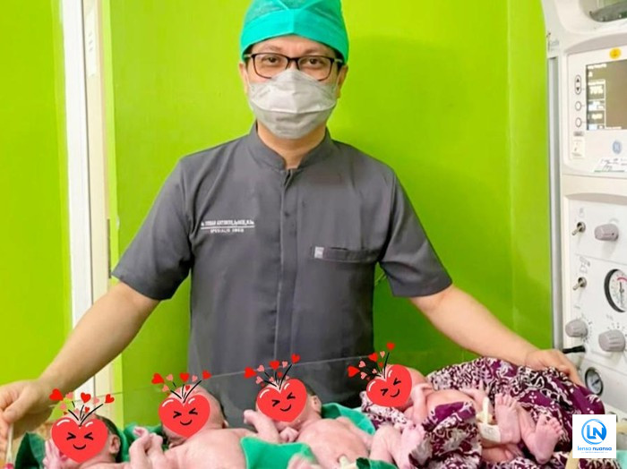 Bayi Kembar Empat Lahir di RSUD Sulawesi Barat, Kehamilan 32 Minggu Berjalan Lancar