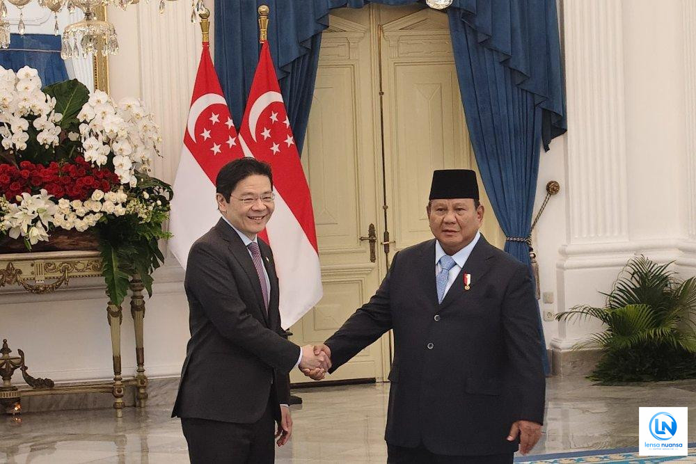 PM Lawrence Wong Tiba di Jakarta, Gelar Pertemuan Tahunan Leaders’ Retreat dengan Presiden Prabowo