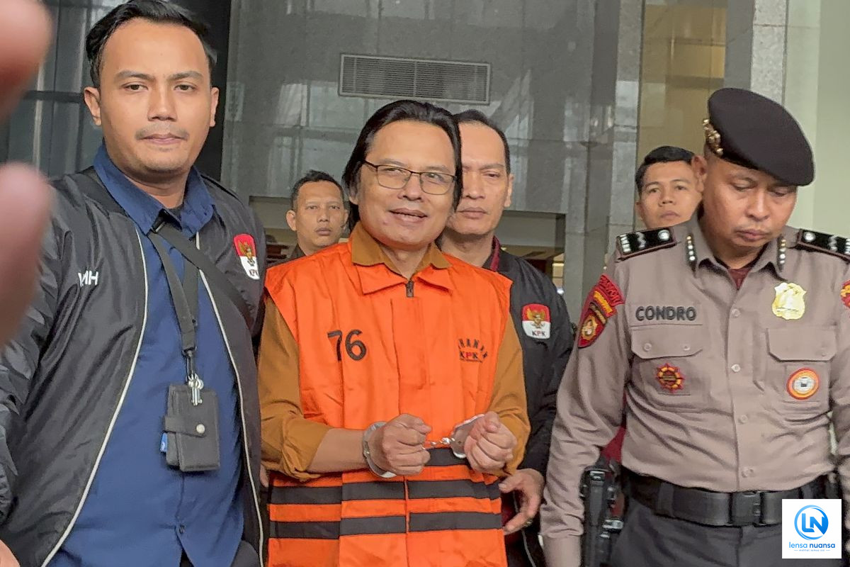 KPK Tahan Eks Sekjen MPR Ma’ruf Cahyono, Uang Dugaan Gratifikasi Rp30 Miliar Dipakai untuk Biayai Resepsi Pernikahan Anak