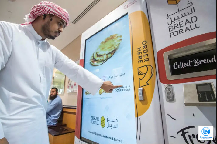 Dubai Luncurkan Mesin Pintar “Bread for All” Beri Makanan Gratis 24 Jam untuk Warga Kurang Mampu