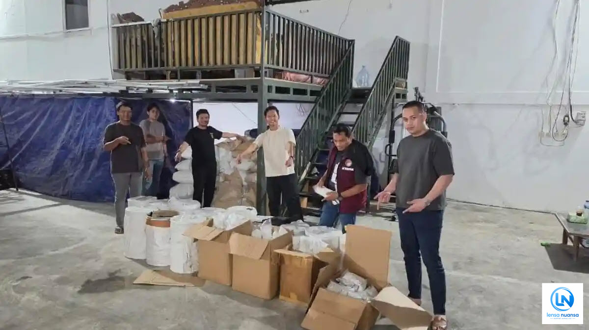 Bongkar Lab Gelap di Semarang, Polisi Sita 308 Ribu Butir Tablet Karisoprodol dan 10 Ton Bahan Baku