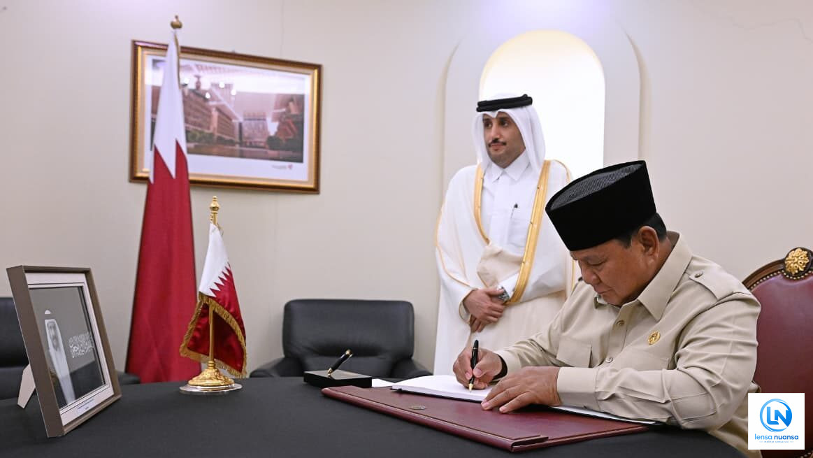 Presiden Prabowo Sampaikan Duka Cita atas Wafatnya Mantan Emir Qatar Sheikh Hamad bin Khalifa Al Thani