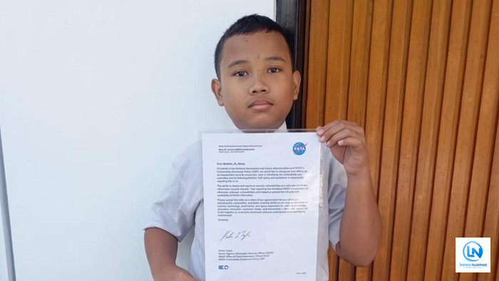 Anak SD Kelas 6 Boyolali Raih Sertifikat Apresiasi dari NASA atas Temuan Bug Keamanan
