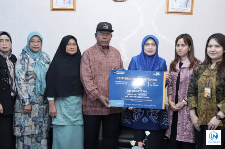 Meski Baru Enam Bulan Jadi PPPK, Ahli Waris Nurijah Terima Manfaat TASPEN Rp832,87 Juta