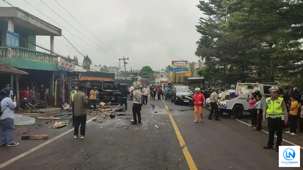 Sopir Truk Ditahan Usai Kecelakaan Beruntun di Sibolangit Tewaskan 4 Orang