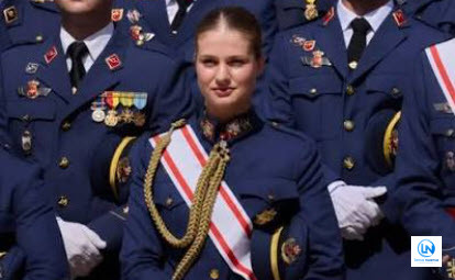 Putri Leonor Resmi Lulus Pendidikan Militer Tiga Tahun, Siap Jadi Panglima Tertinggi Angkatan Bersenjata Spanyol