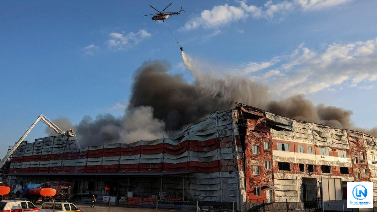 Rusia Gempur Kyiv dengan Rudal Balistik, Satu Tewas dan Delapan Terluka dalam Serangan Dini Hari