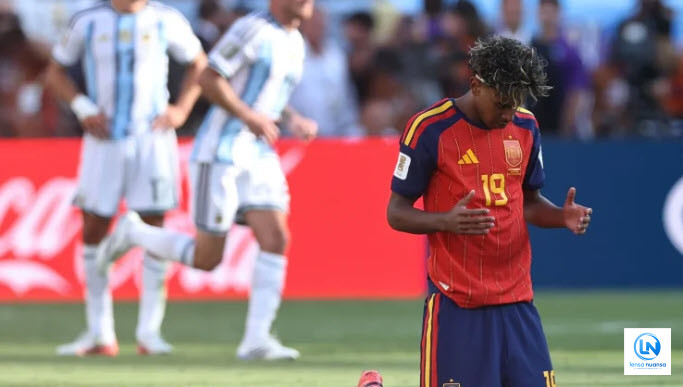 Di Tengah Kericuhan Final Piala Dunia, Lamine Yamal Pilih Berdoa Usai Antar Spanyol Raih Gelar Juara Dunia
