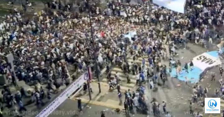 Final Piala Dunia 2026 Berujung Ricuh, Suporter Argentina Bentrok dengan Polisi di Buenos Aires