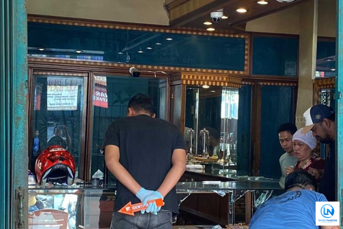 Anggota Polisi Diduga Rampok Toko Emas di Aceh Selatan, Ditangkap Kurang dari 24 Jam