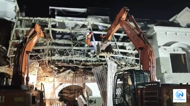 Ledakan Gas Robohkan Rumah Tiga Lantai di Medan, Enam Orang Jadi Korban